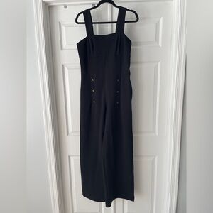 Chic wide leg overalls